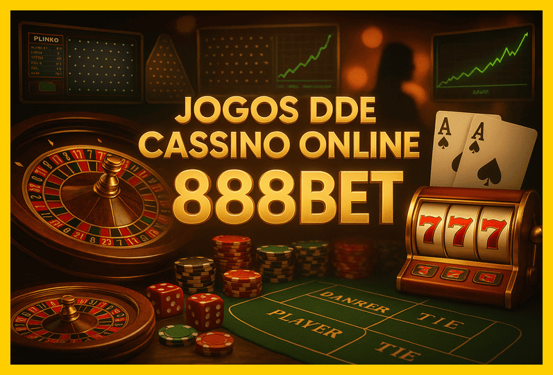 Jogos de cassino online inovadores e emocionantes na 888BET